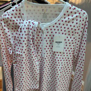 Roller Rabbit Heart Pajamas – Small – BNWT – Giftable 💕